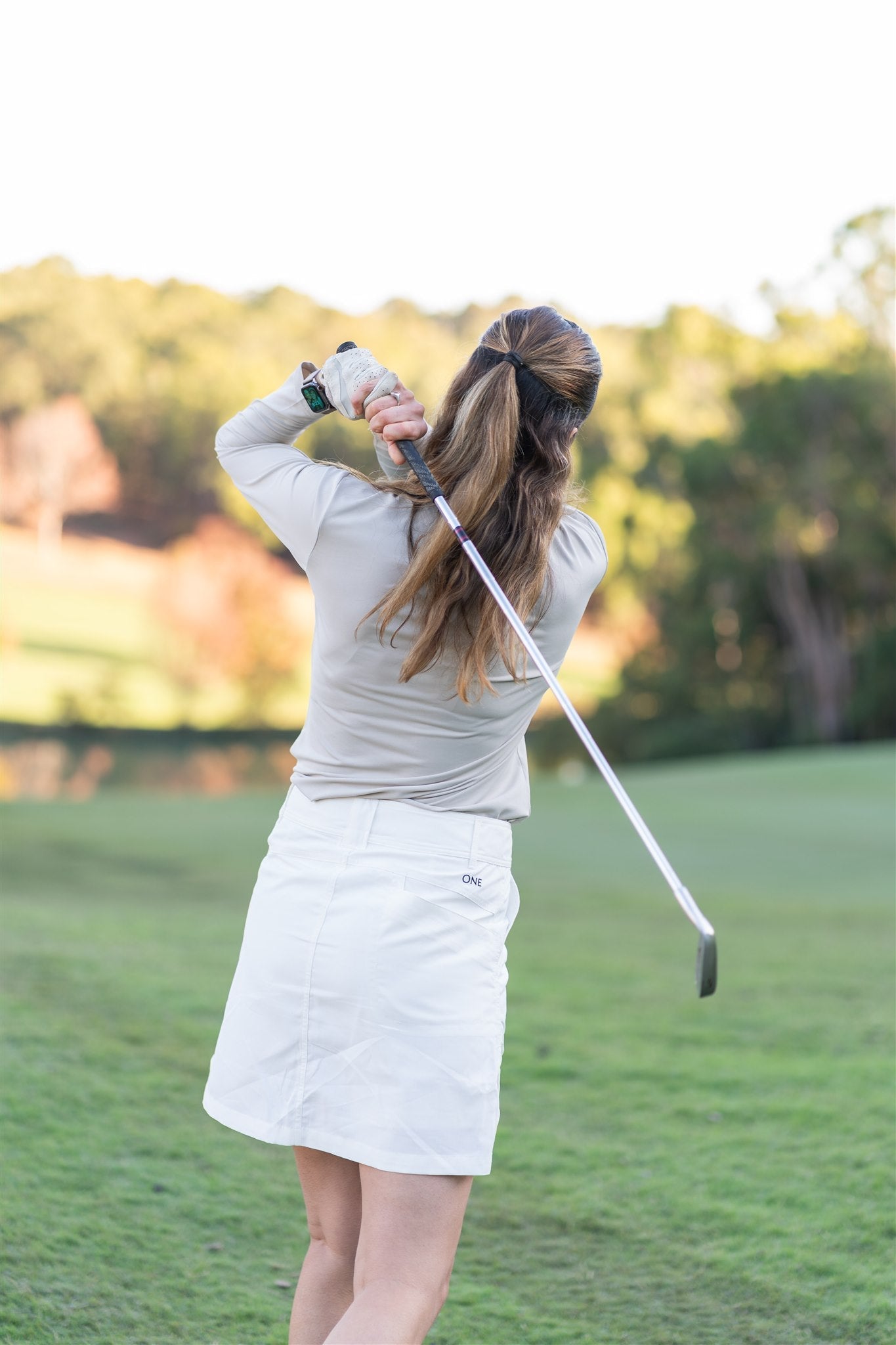 One Golf | White Skort