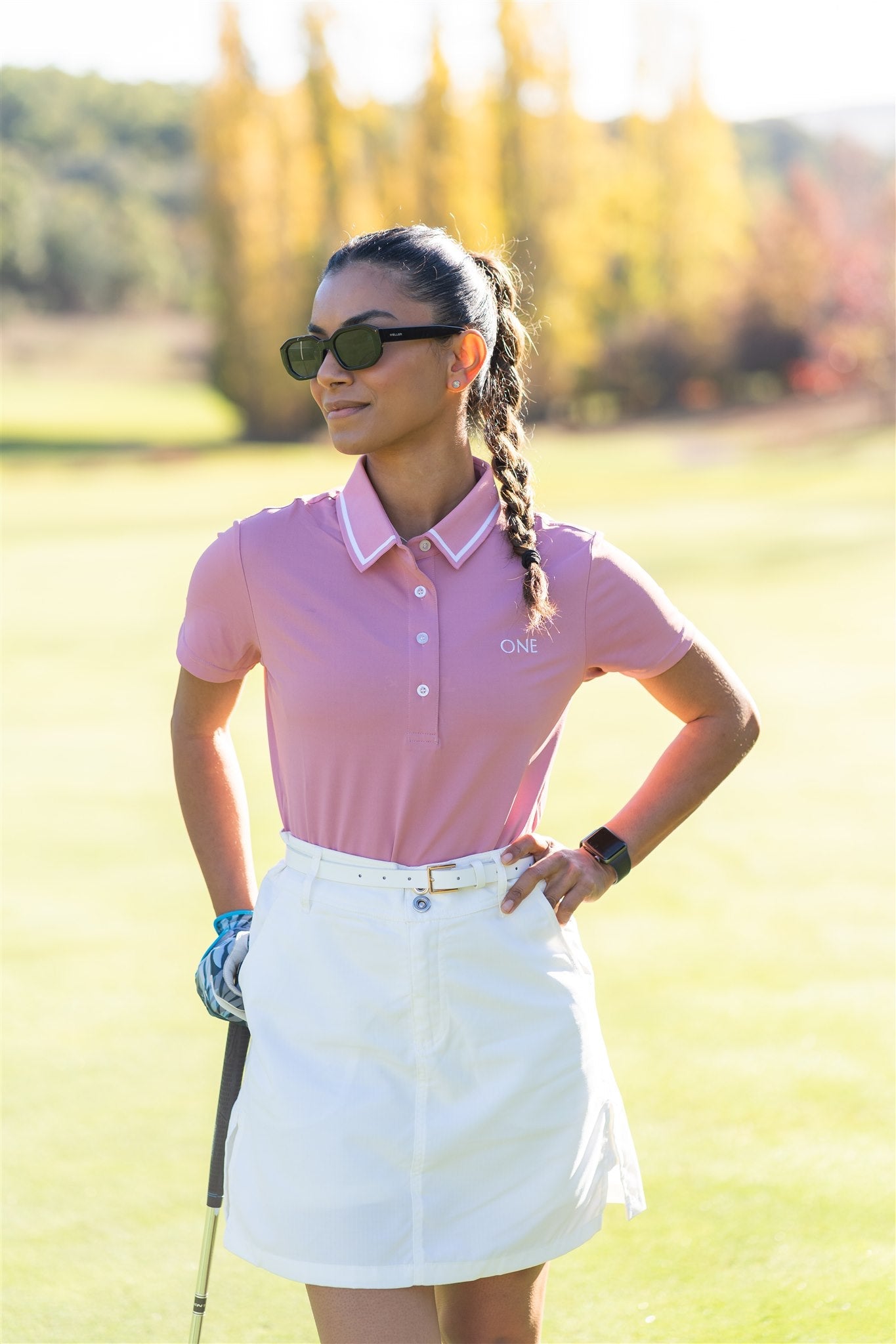 One Golf | White Skort