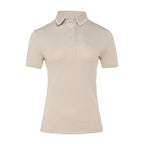 Beige Signature Polo Short Sleeve