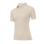 Beige Signature Polo Short Sleeve