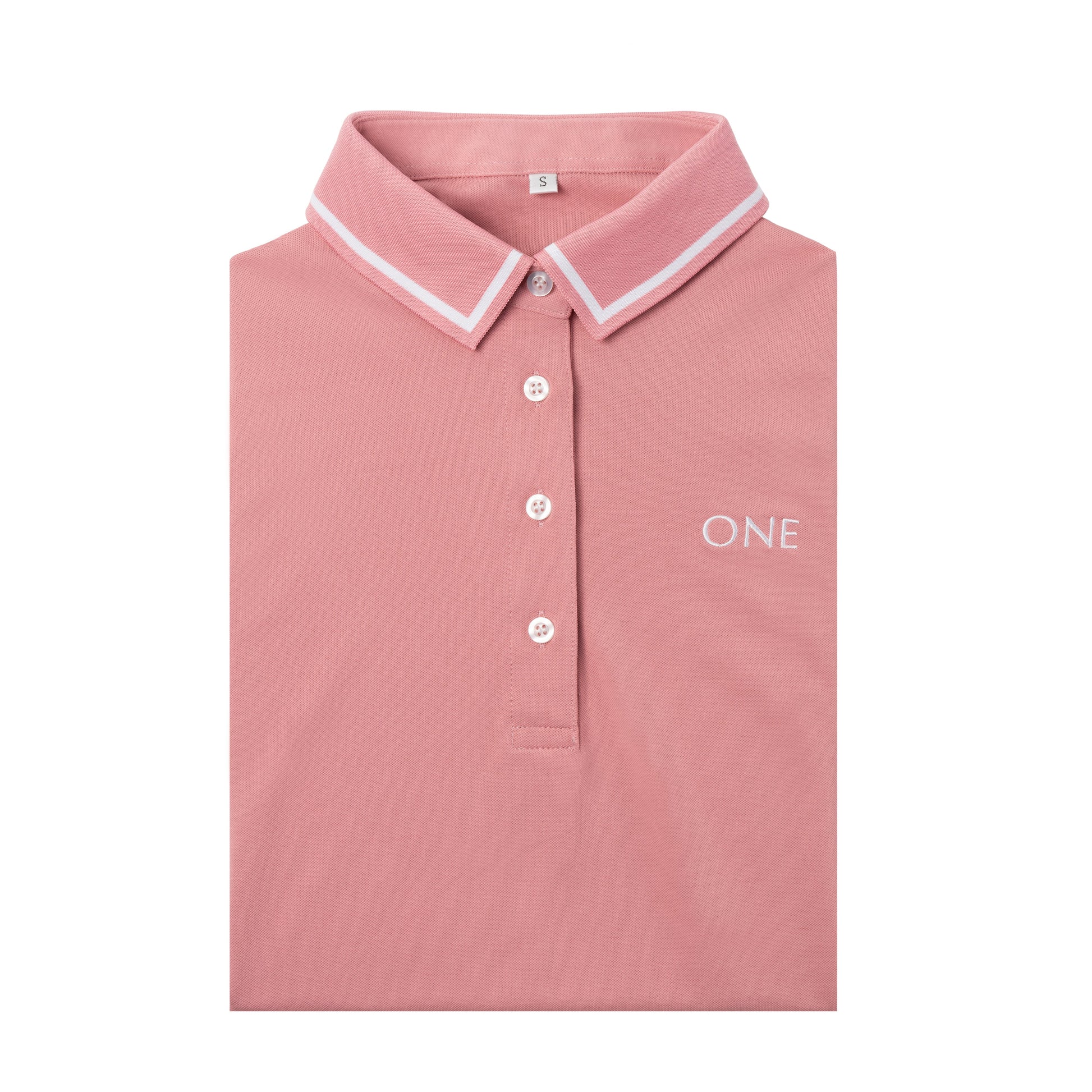 One Golf | Pink Signature Polo Short Sleeve