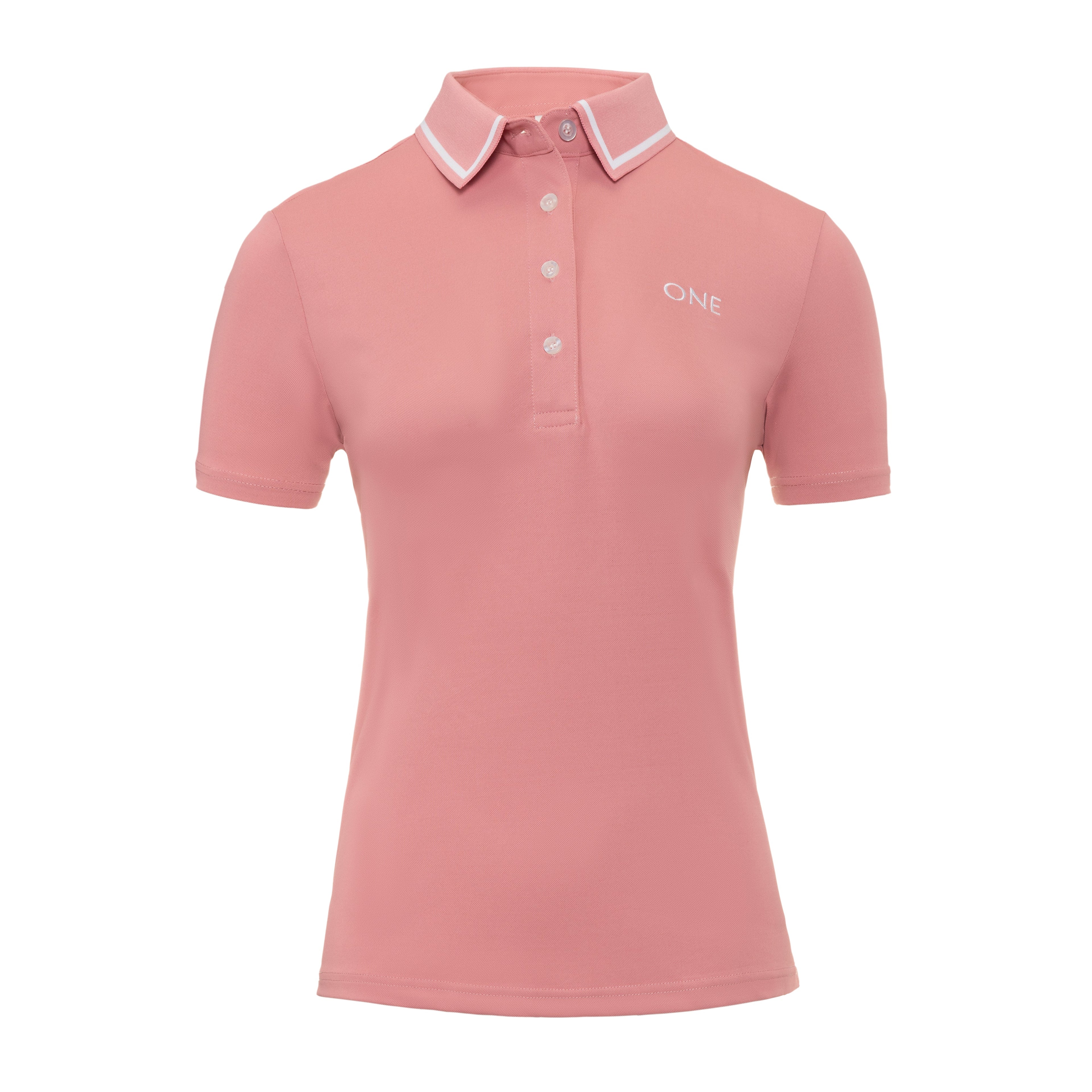 Pink Signature Polo Short Sleeve