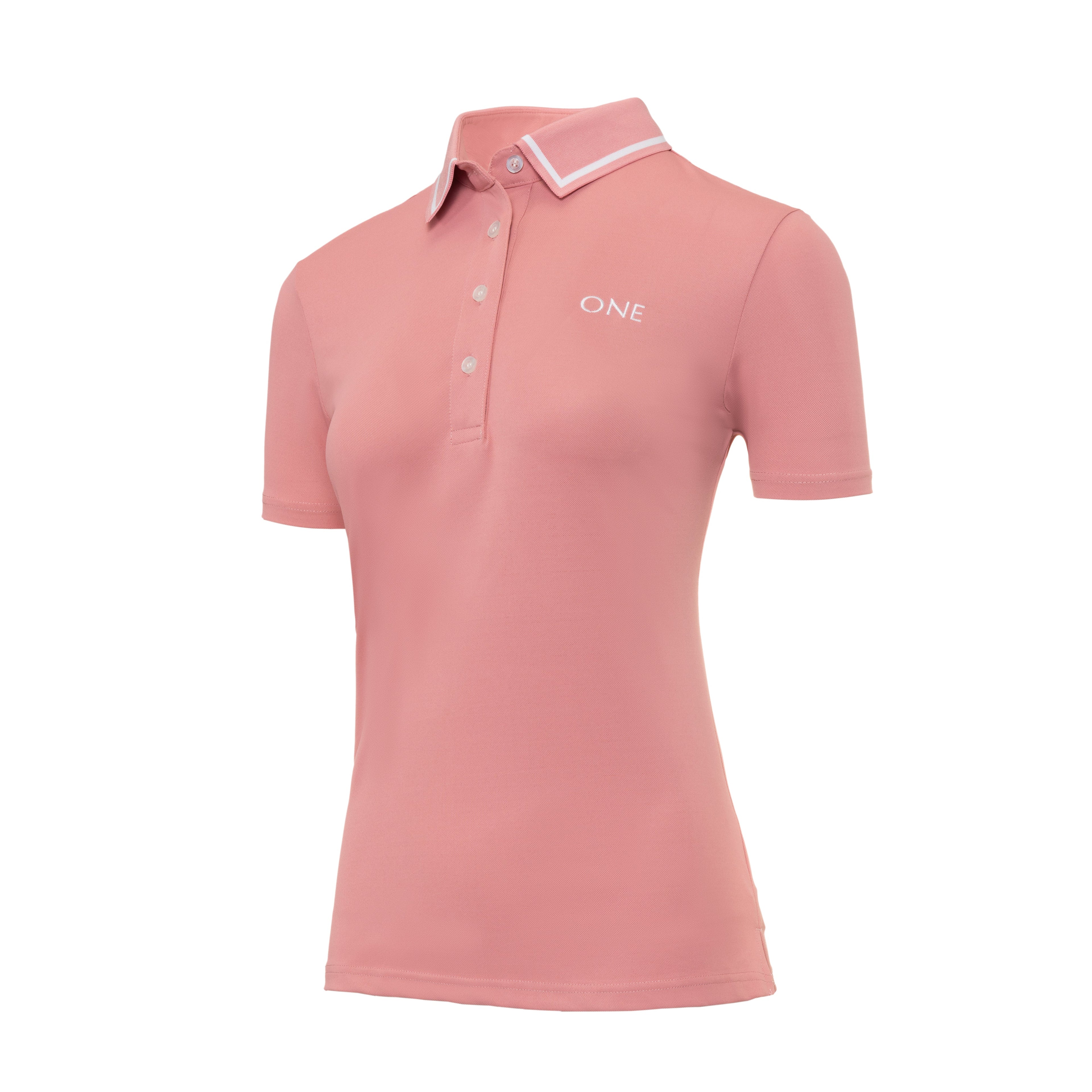 Pink Signature Polo Short Sleeve