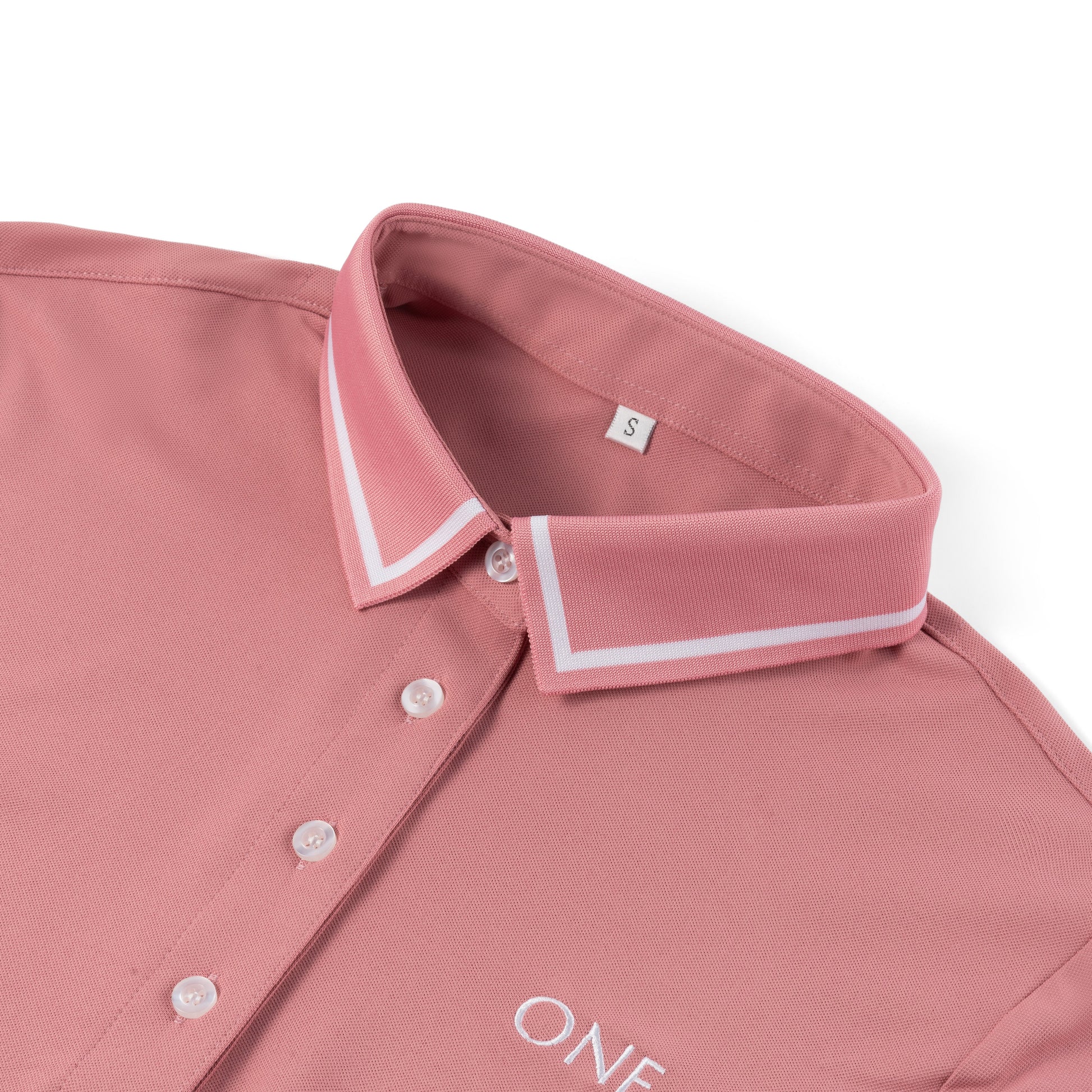 One Golf | Pink Signature Polo Short Sleeve