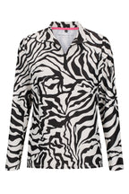 Amber 1/4 Zip — Zebra