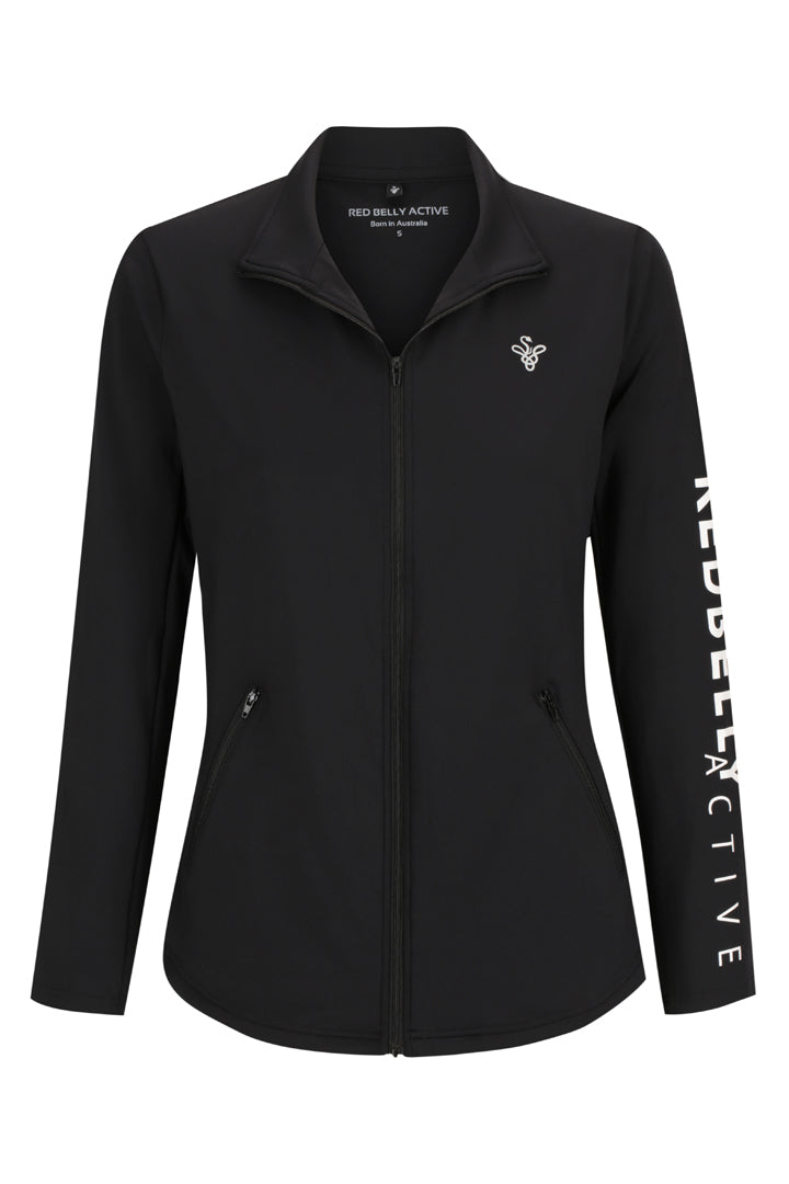Red Belly Active | Active Jacket — Black