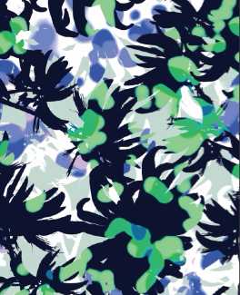 Cha Cha Skort - Emerald Graphic