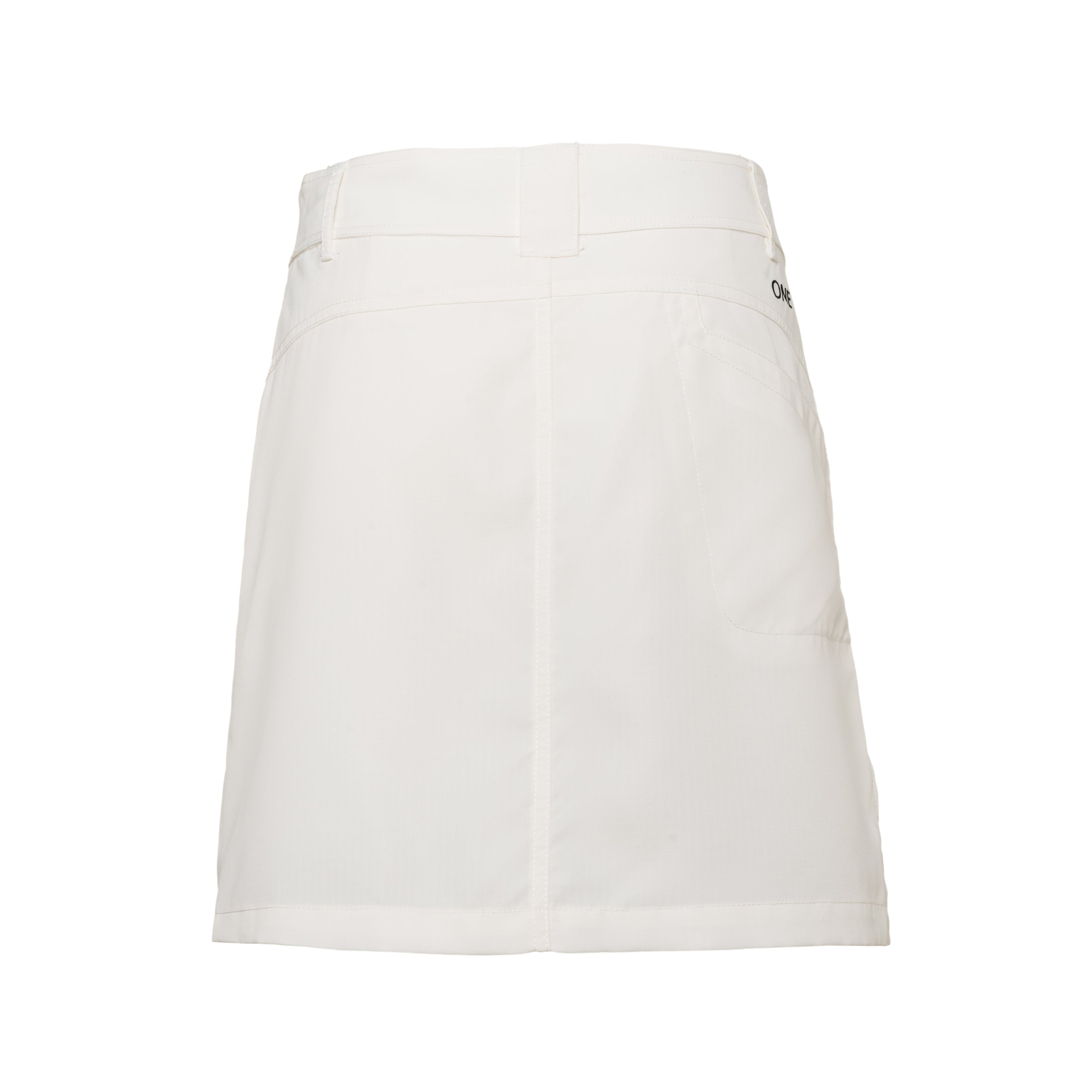 White Skort