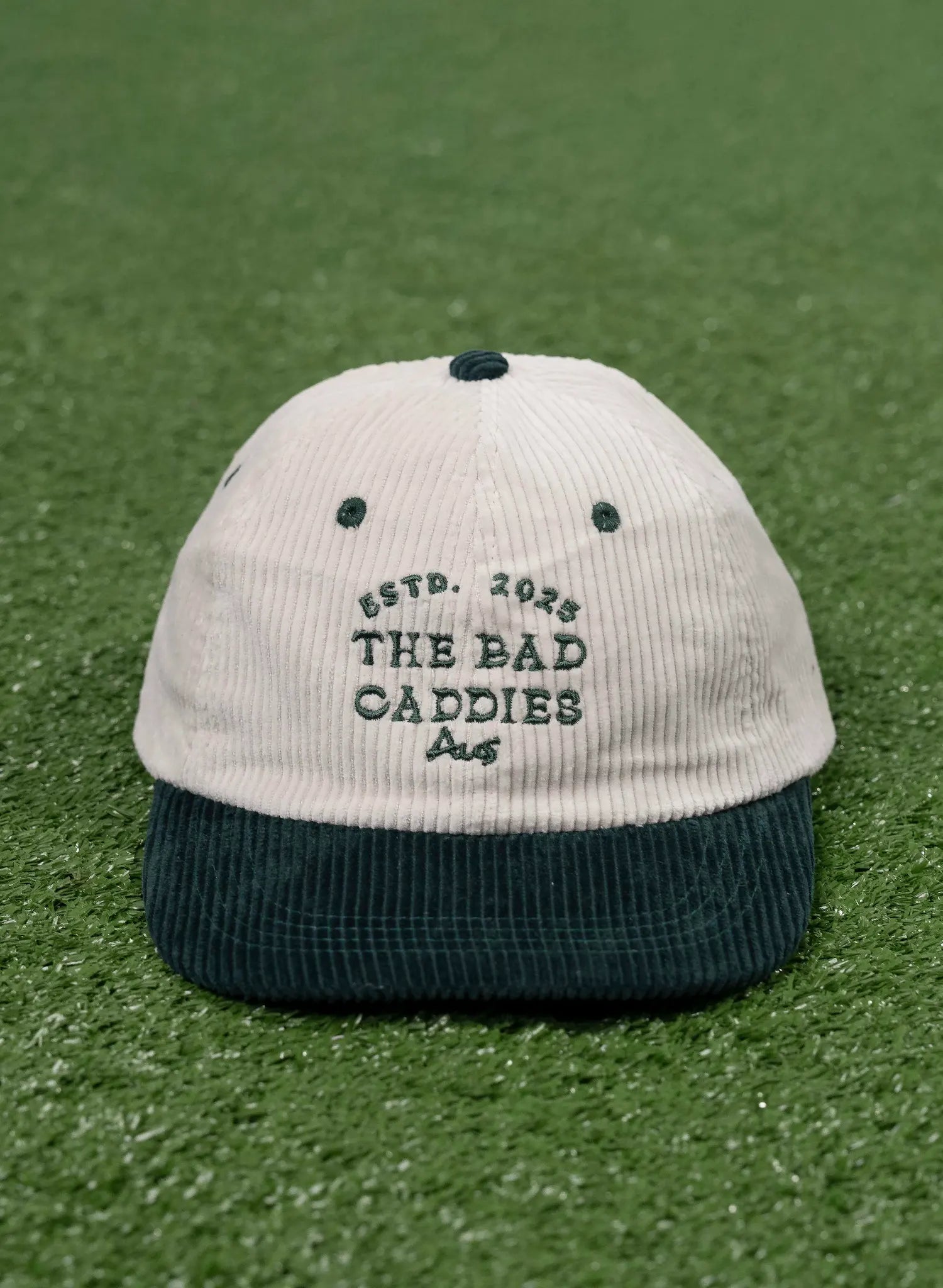 Corduroy Cap Heritage Green
