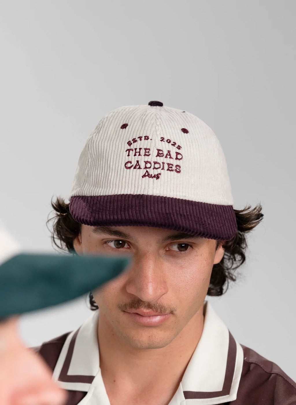 Corduroy Cap Plum