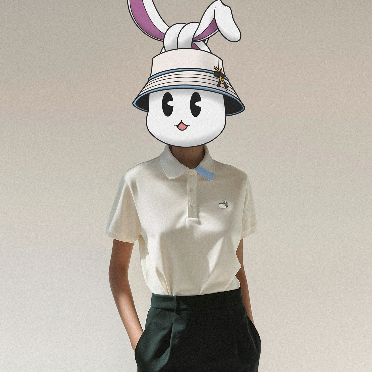 Women's Cream Hunter Polo