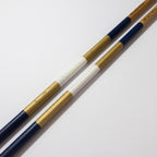 Dale golf alignment sticks showing weather-sealed matte finish — Three Putt Par