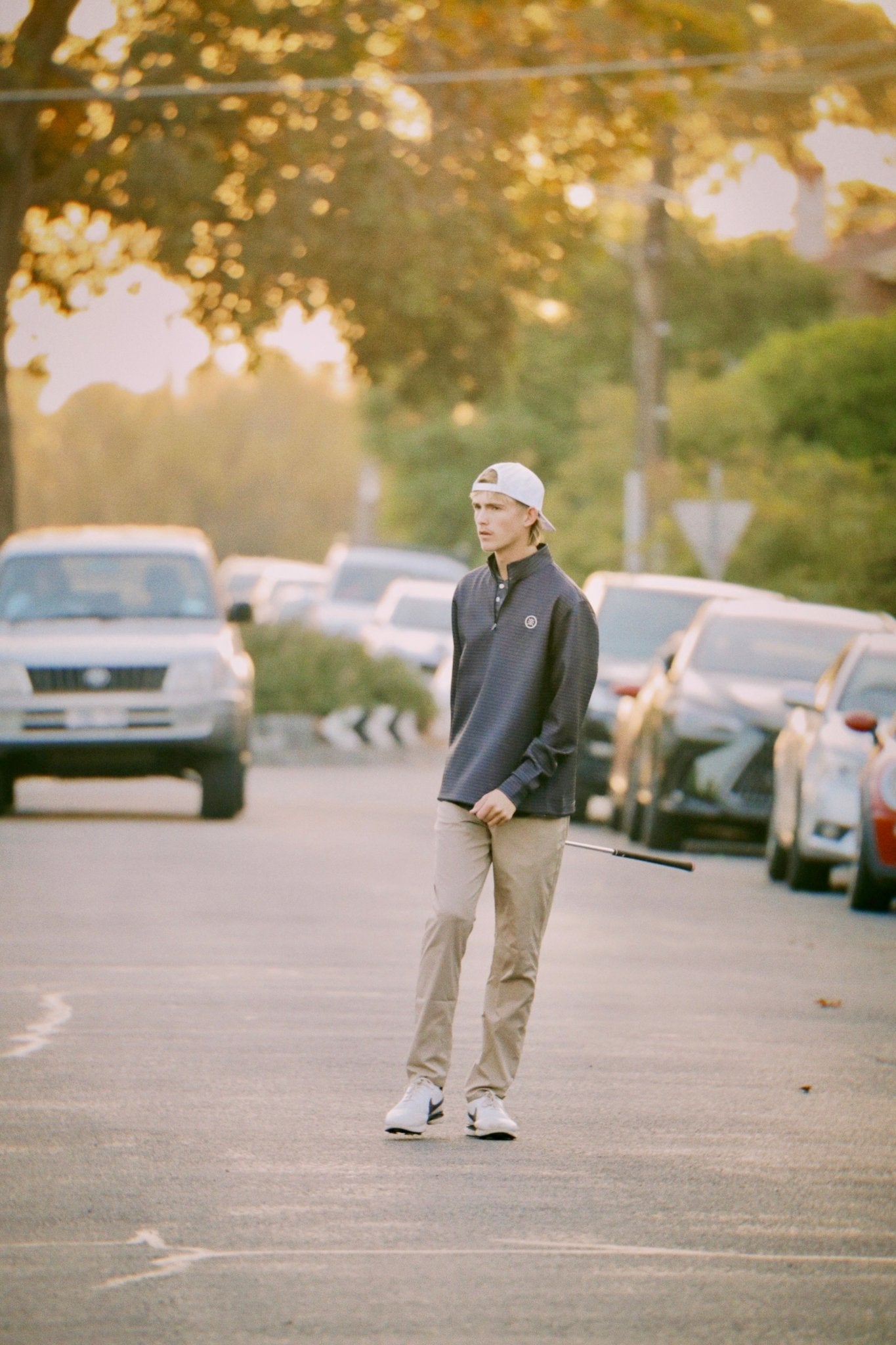 Axxa | Black Stripe Quarter Zip