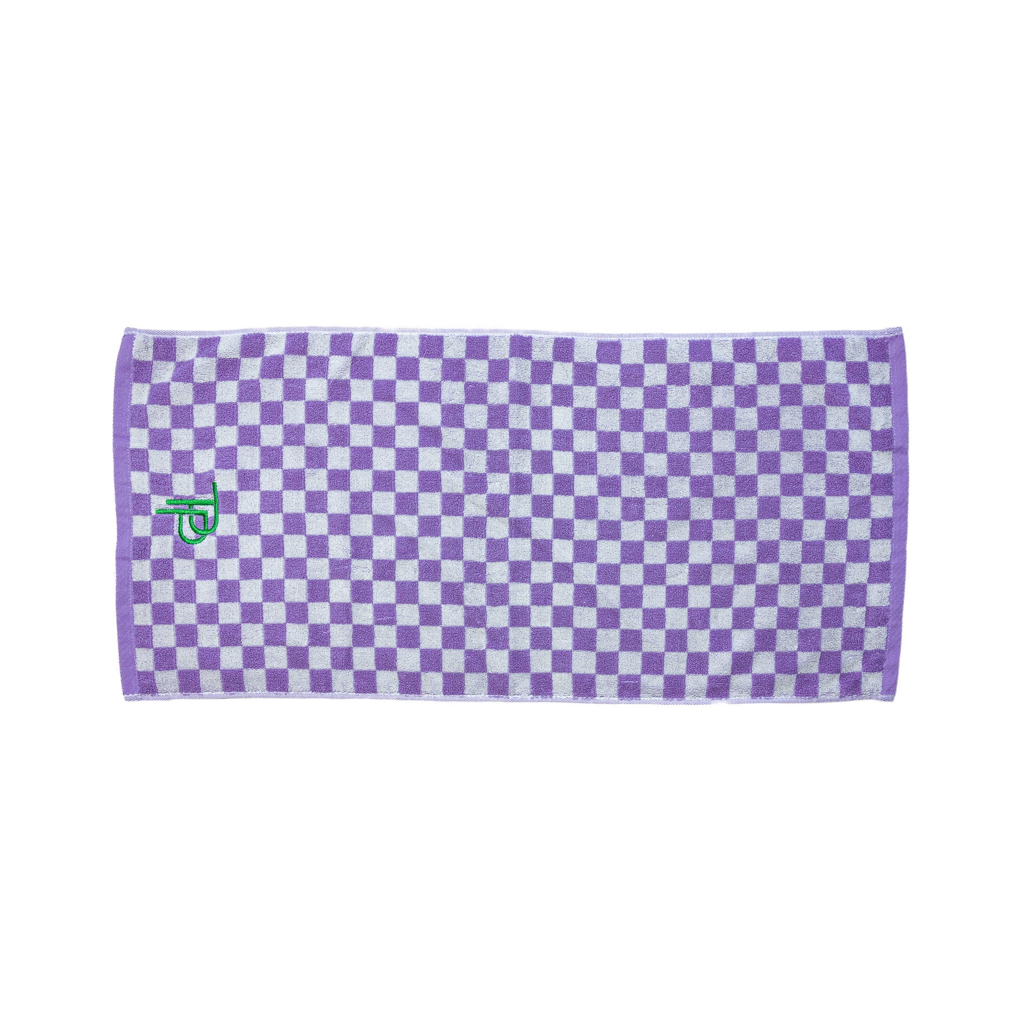 Checkered Towel - Heather - Three Putt Par