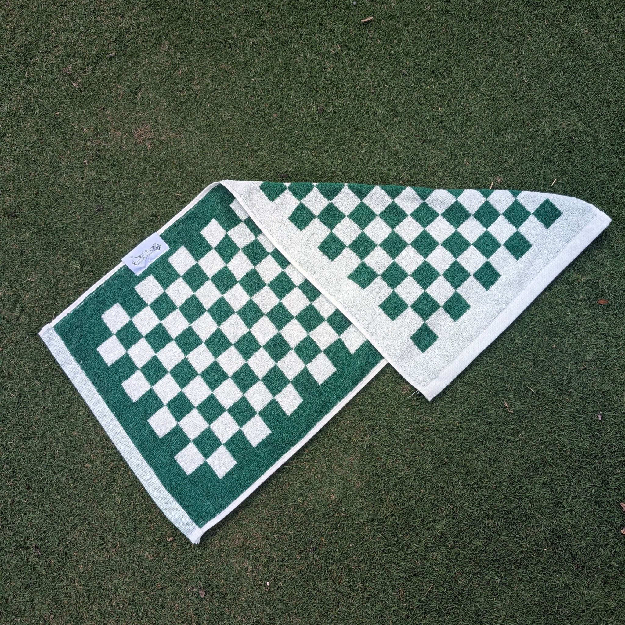 Classic Checkered Golf Towel