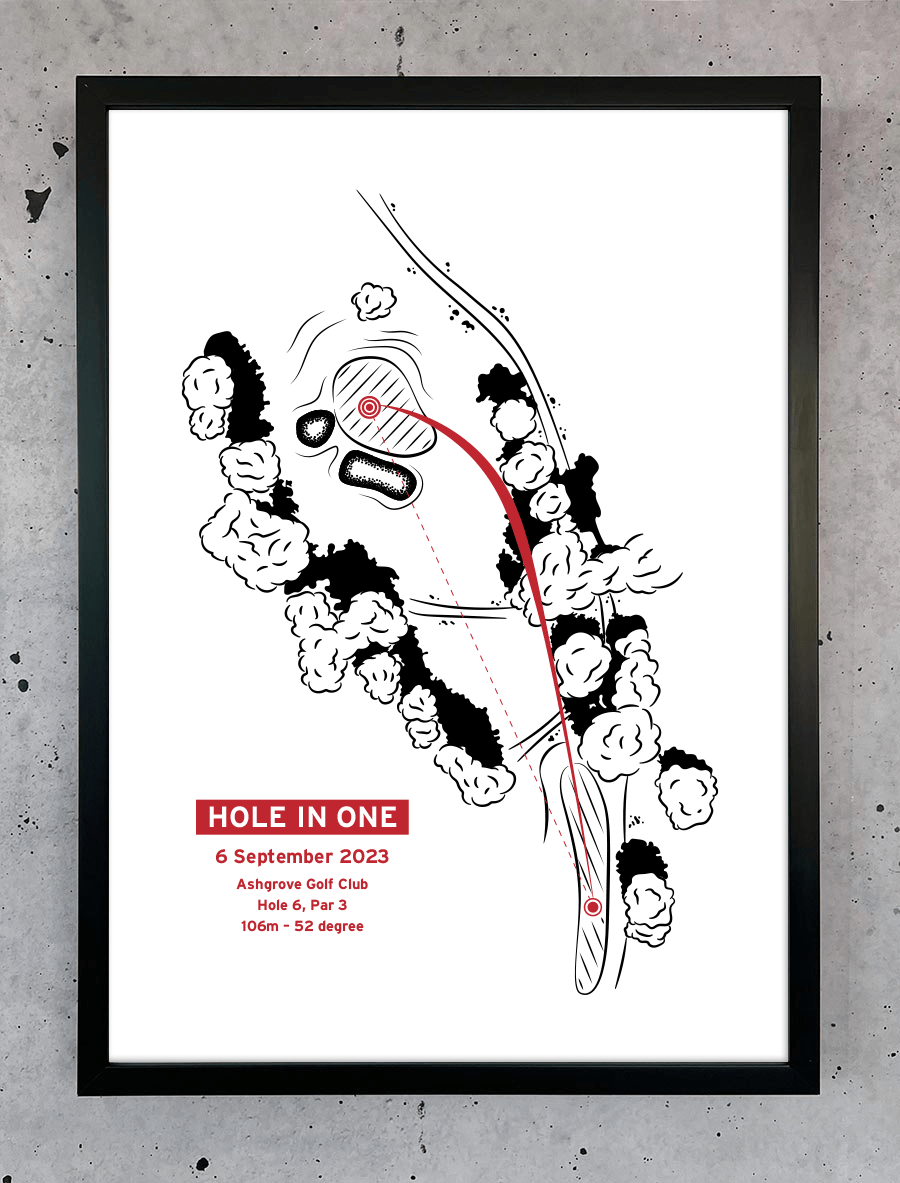 Hole In One Print – CUSTOM