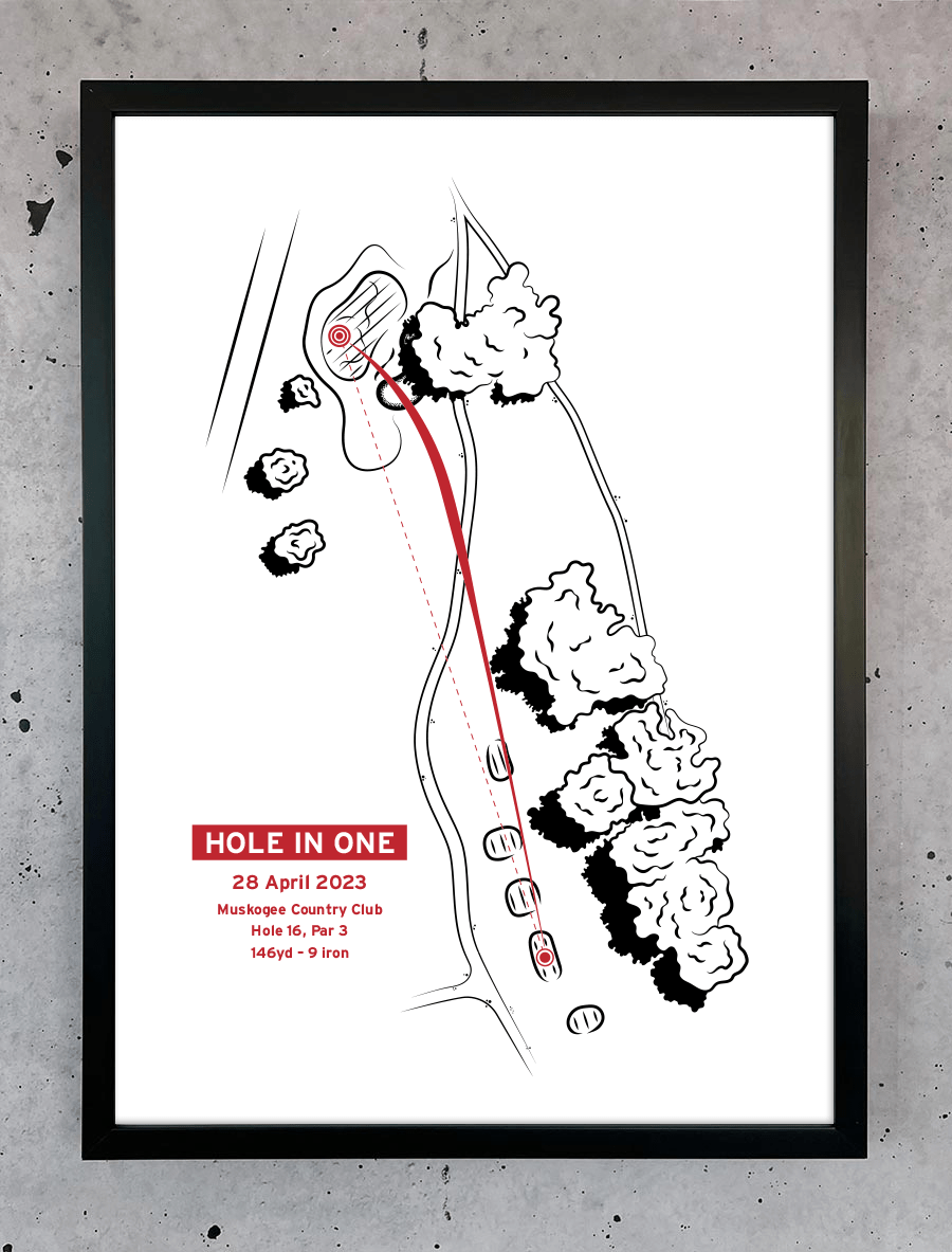Hole In One Print – CUSTOM
