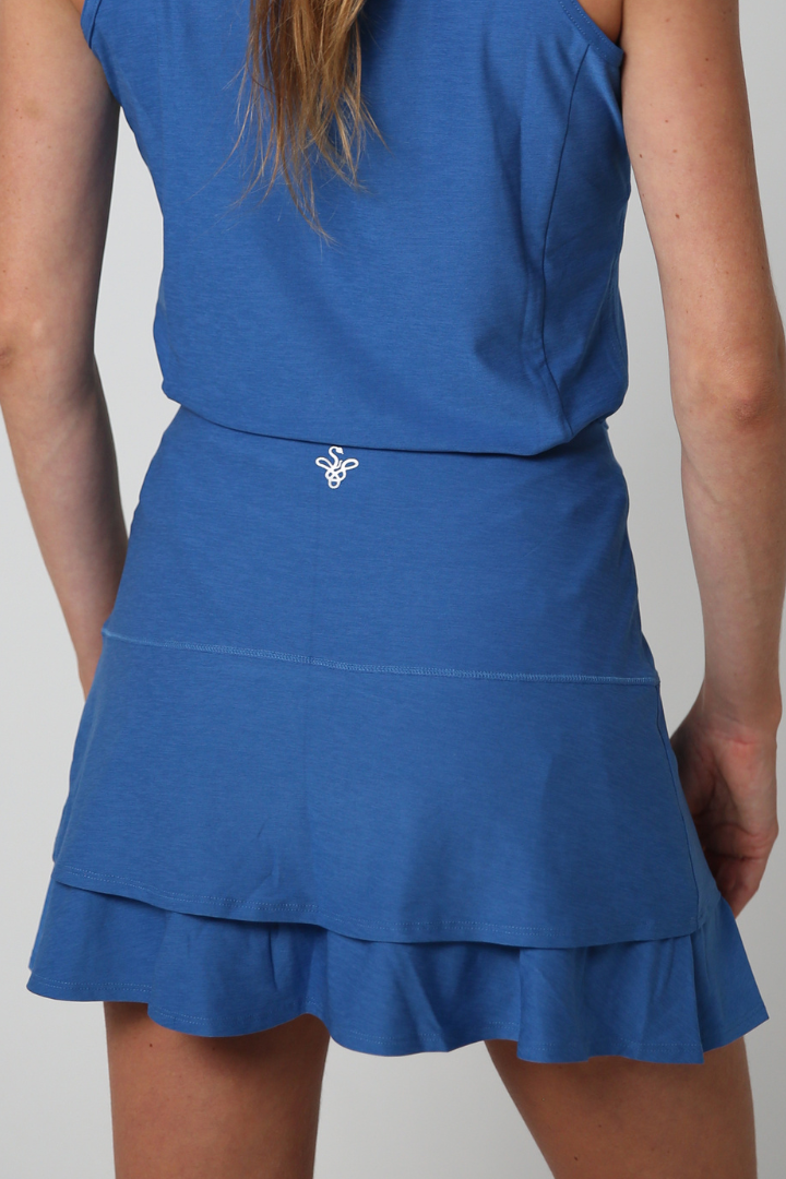 Flip Skort Atlantic Blue in COOLMAX