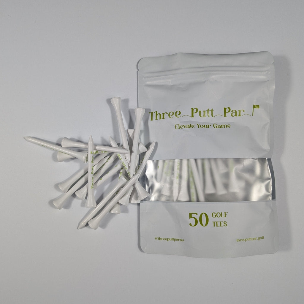 Three Putt Par | Golf Tees - 50 Pack