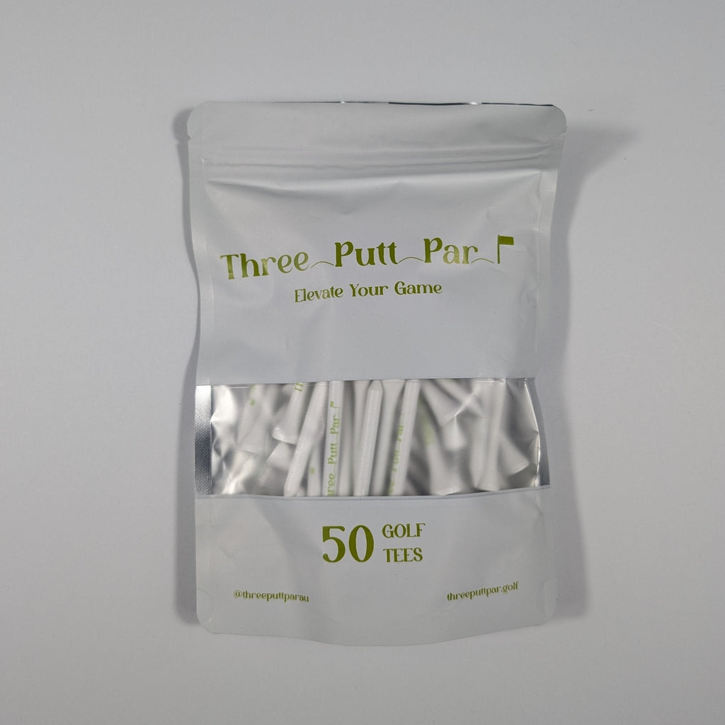 Three Putt Par | Golf Tees - 50 Pack