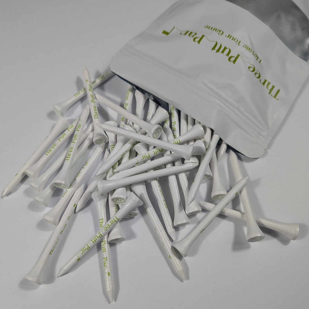 Three Putt Par | Golf Tees - 50 Pack
