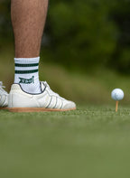 Caddie Crew Socks Heritage Green