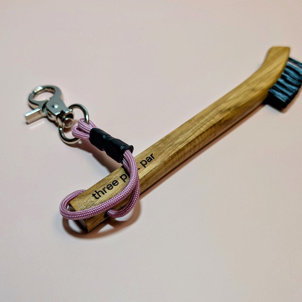 Three Putt Par | Hickory Golf Brush - Blossom
