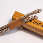 Sand Trap hickory golf club groove cleaner in tan colourway — Three Putt Par