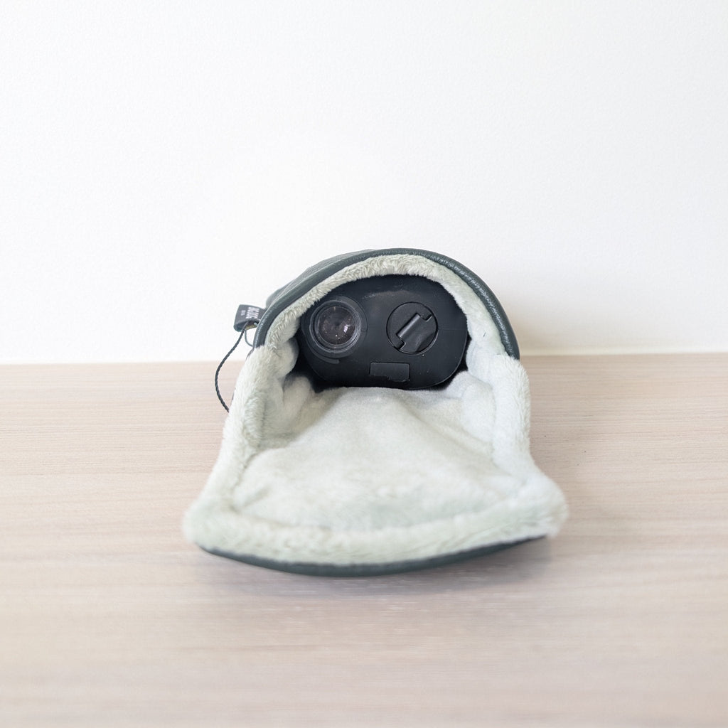 Three Putt Par | Leather Rangefinder Pouch - Green