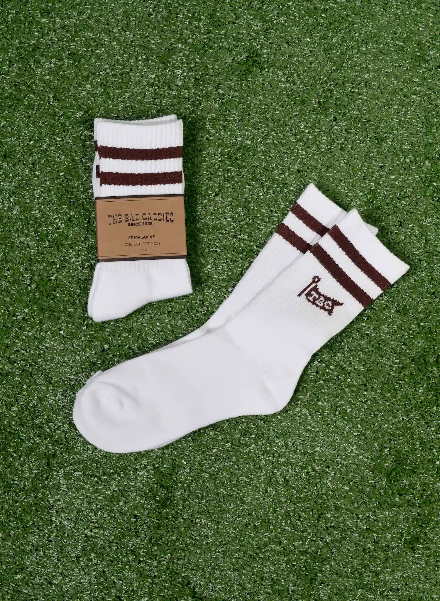 Caddie Crew Socks Plum