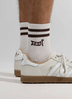 Caddie Crew Socks Plum