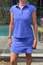 Flip Skort Advance — Periwinkle