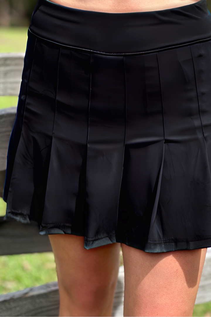 Spin Skort — Black