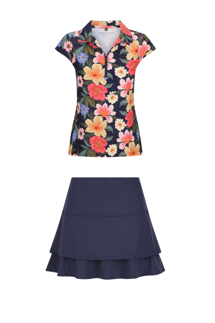 Flip Skort - Navy