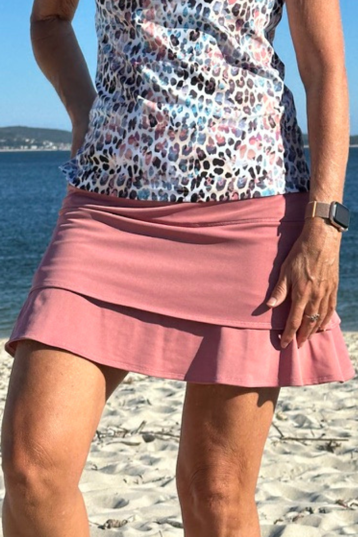 Flip Skort Advance — Cinnamon