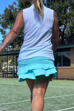 Cha Cha Skort - Aqua Mist