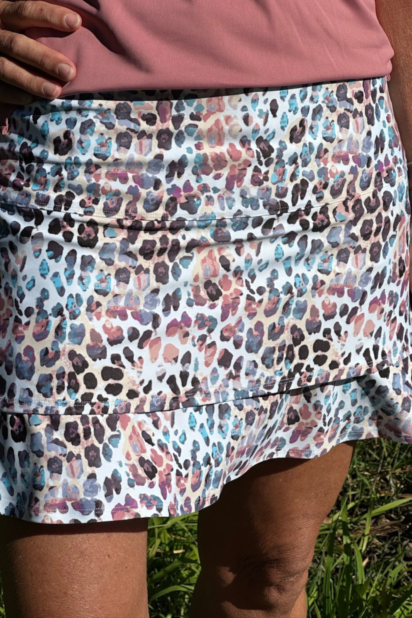 Flip Skort Advance - Pastel Leopard