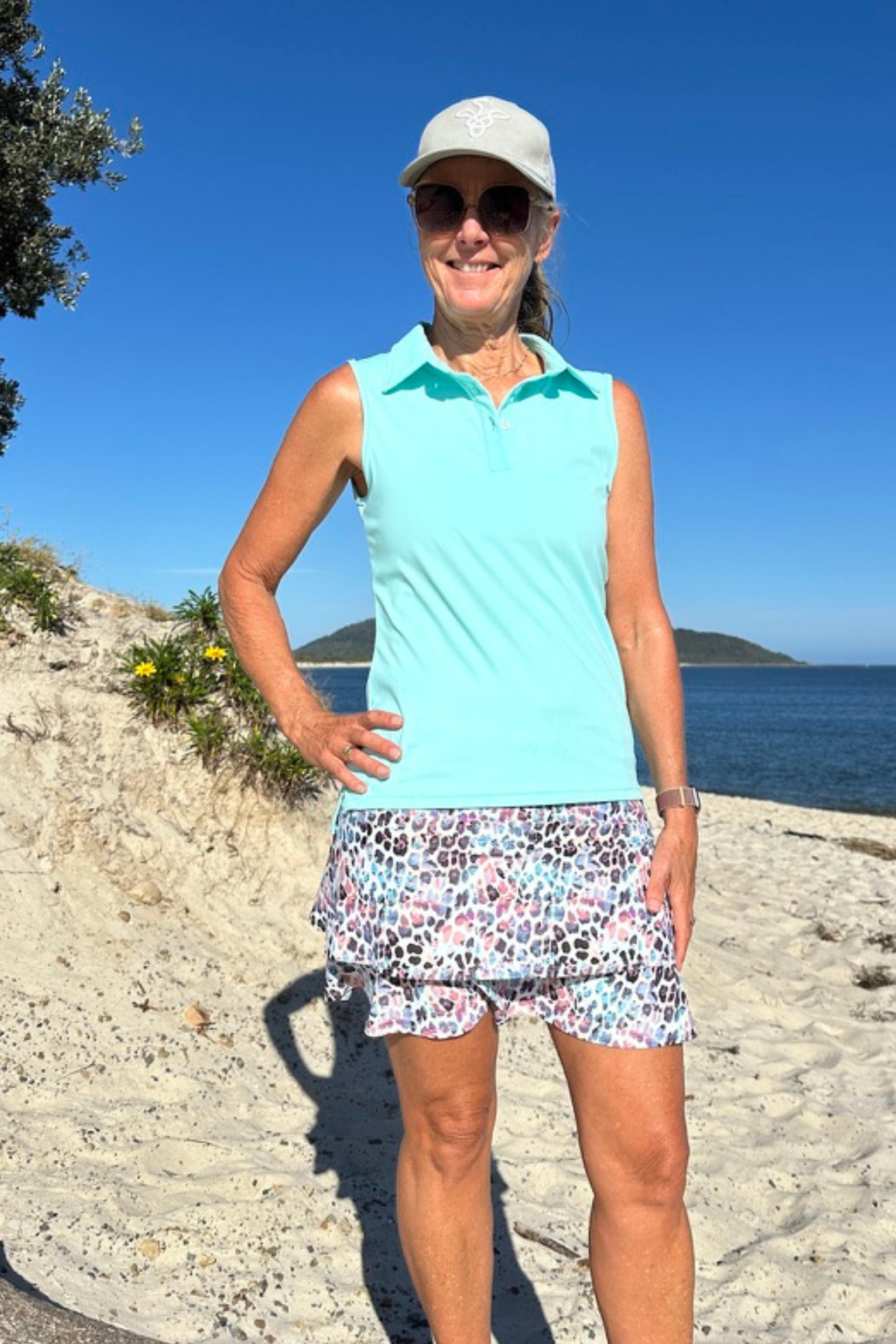 Bella Sleeveless - Aqua Mist