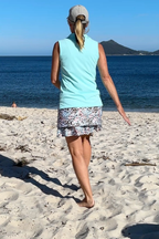 Bella Sleeveless - Aqua Mist