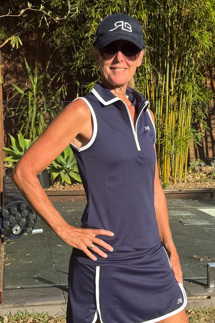 Edge Sleeveless - Indigo Navy