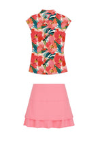 Casey Cap Sleeve - Poppies