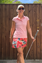 Flip Skort - Poppies