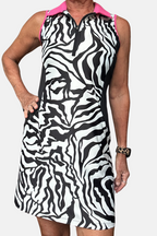 Dash Dress — Zebra