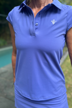 Casey Cap Sleeve — Periwinkle