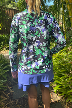 Amber 1/4 Zip — Emerald Graphic