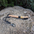 Painted Hickory Brush - Royal